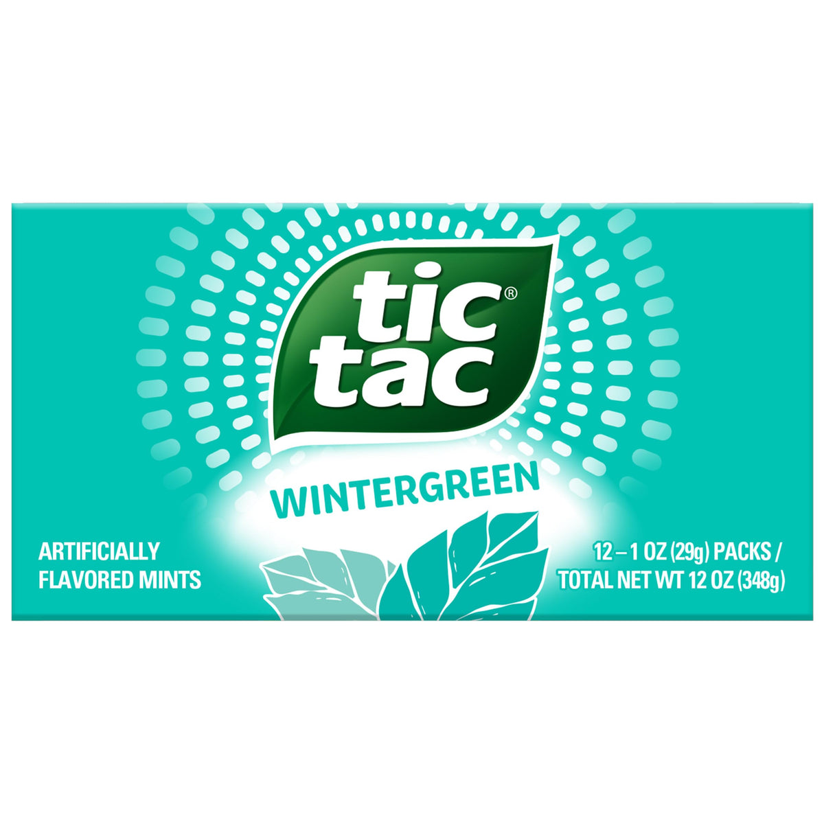 Tic Tac Wintergreen Breath Mints – Bulk 12 Pack, On-The-Go Refreshment