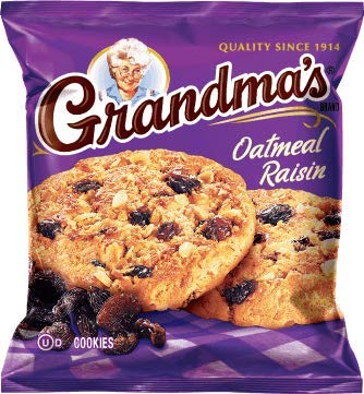 Grandma's Oatmeal Raisin Cookies – Pack of 20, Soft & Chewy, Made in USA