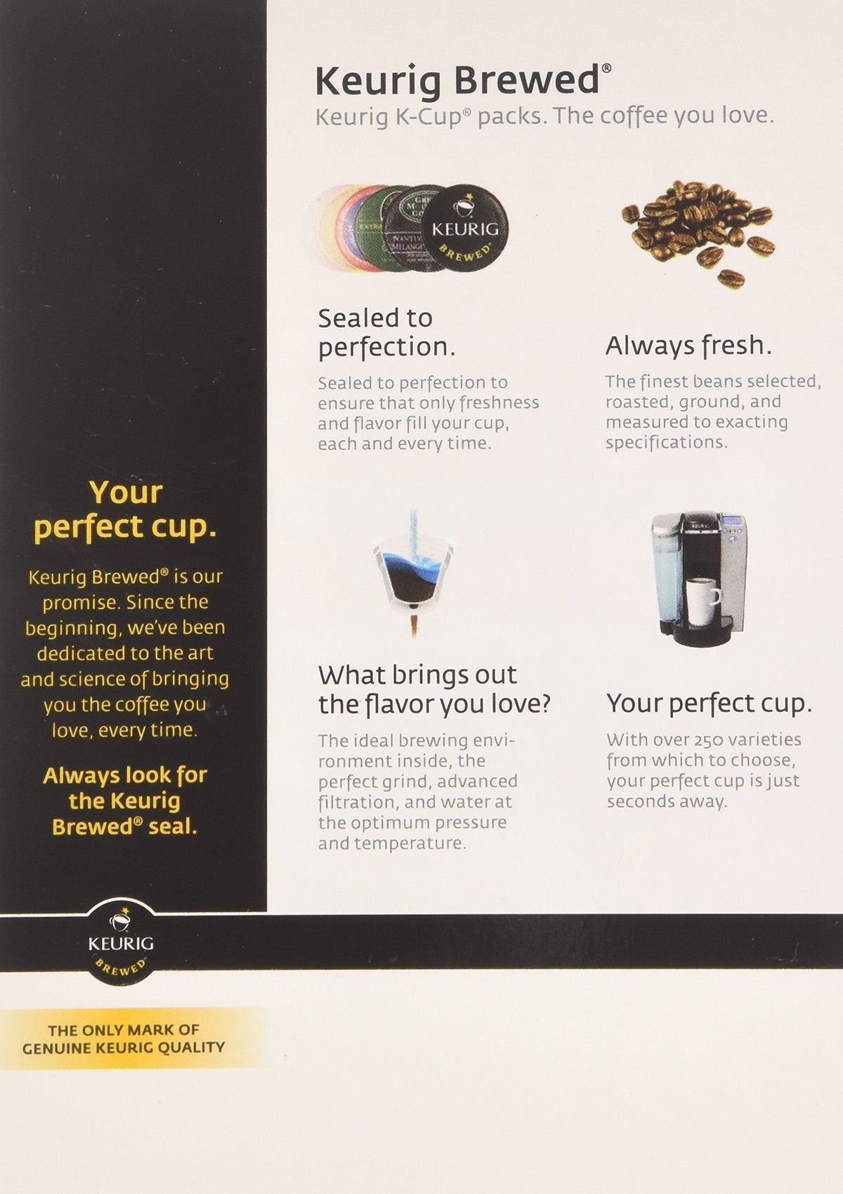 Green Mountain Coffee Roasters Barista Prima Decaf Italian K-Cups – 24 Ct, Keurig Compatible