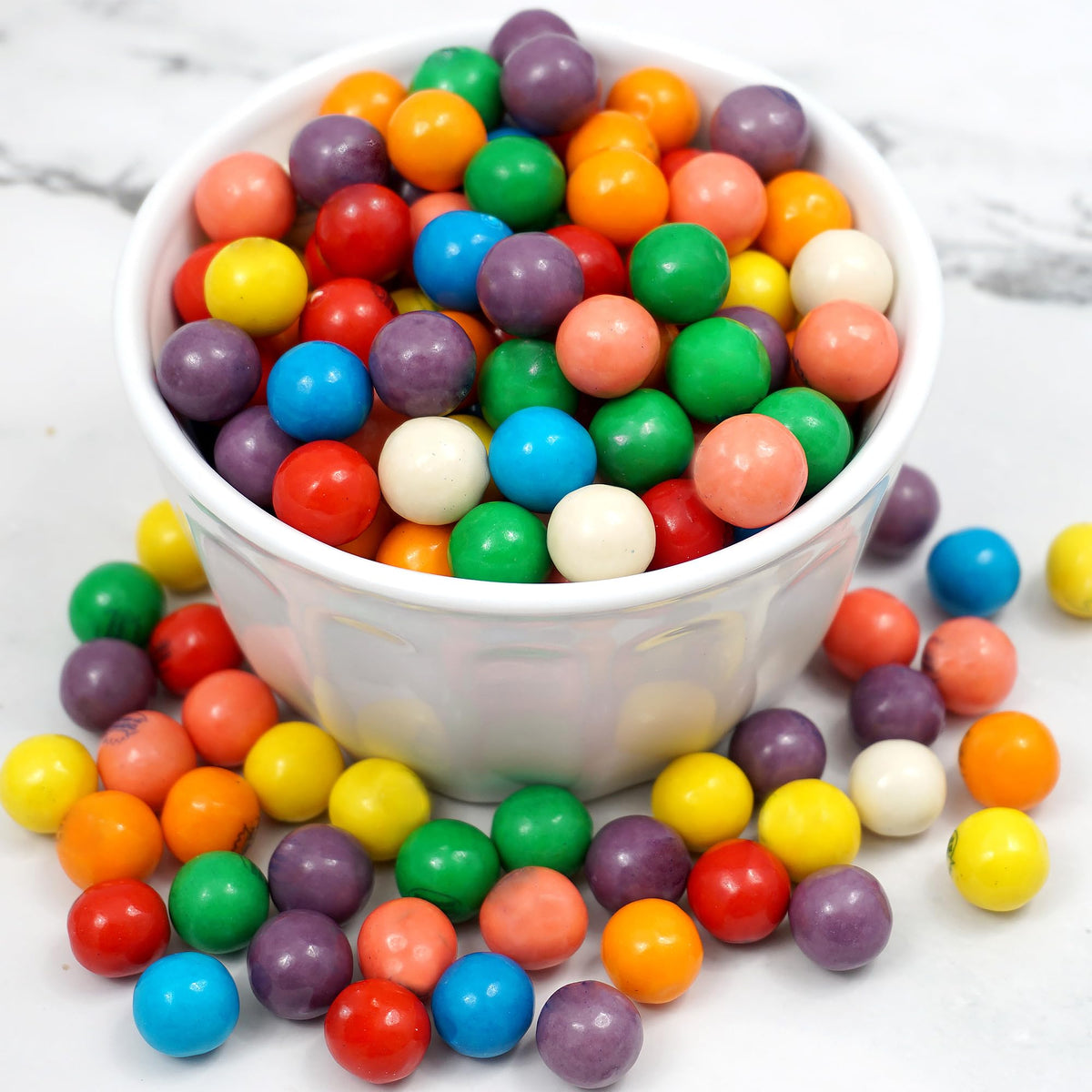 Gumballs for Gumball Machines – 0.5-Inch Mini Gumballs, 840 Pieces, 3lb Bulk | The Hampton Popcorn Company