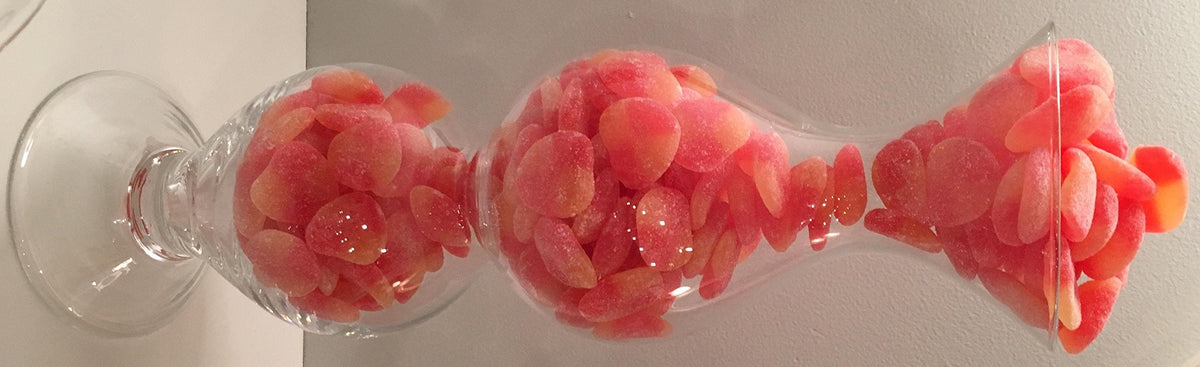 Haribo Peaches Gummi Candy – 5-Pound Bag | Soft Peach-Flavored Gummies