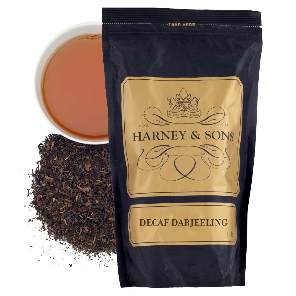 Harney & Sons Decaf Darjeeling Tea - Loose Leaf, 16 oz Bag