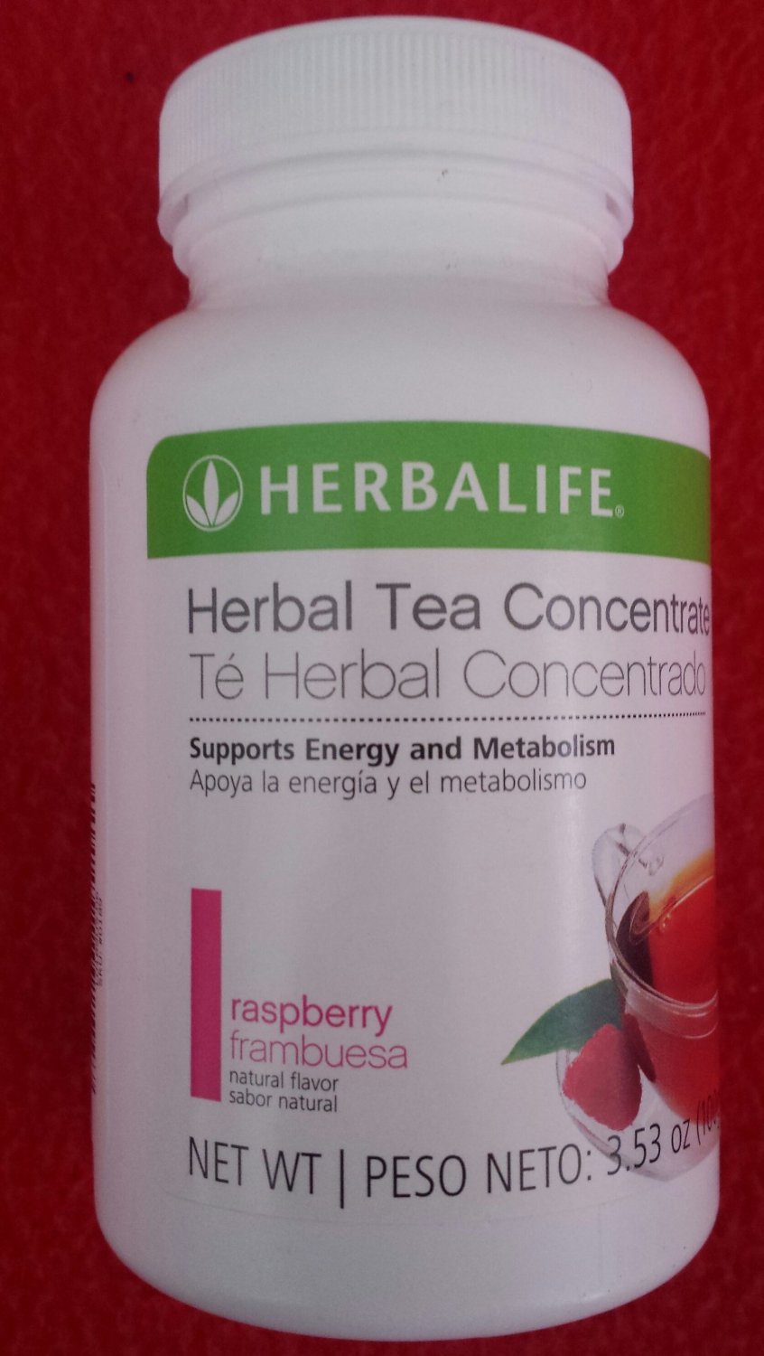 Herbalife Herbal Tea 3.5 Raspberry Flavor – Fresh, Fruity Pick-Me-Up