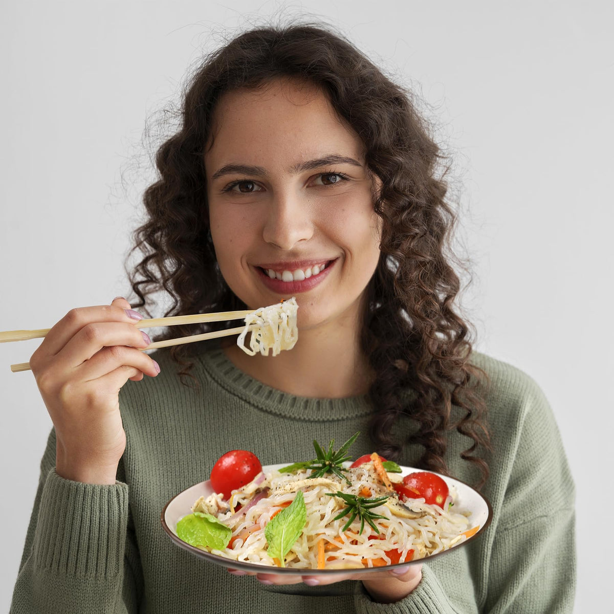 Hethstia Konjac Noodles – 10 Pack Low-Carb Shirataki Pasta, Ready-to-Eat, Gluten-Free & Vegan