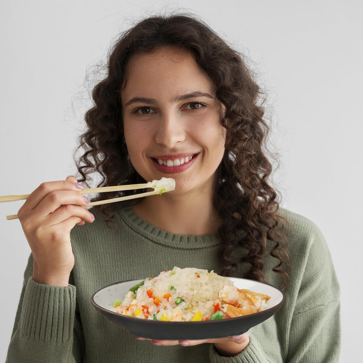 Hethstia Shirataki Rice — Gluten-Free Konjac Rice, Low-Carb, Ready-to-Eat, 10-Pack