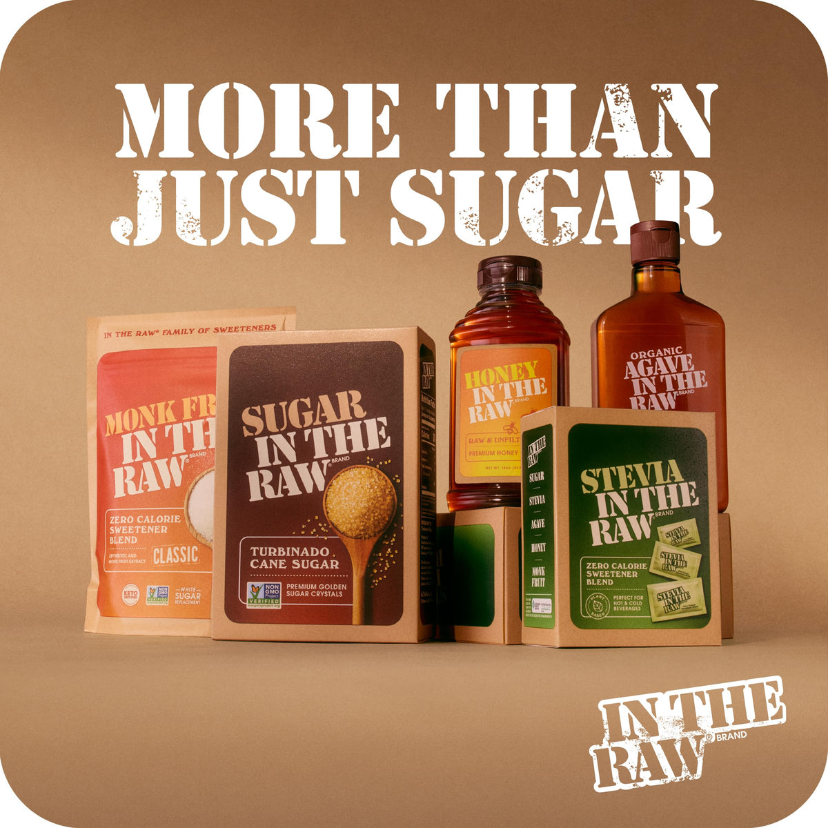IN THE RAW Golden Monk Fruit 48 oz – Zero Calorie, 1:1 Sugar Substitute