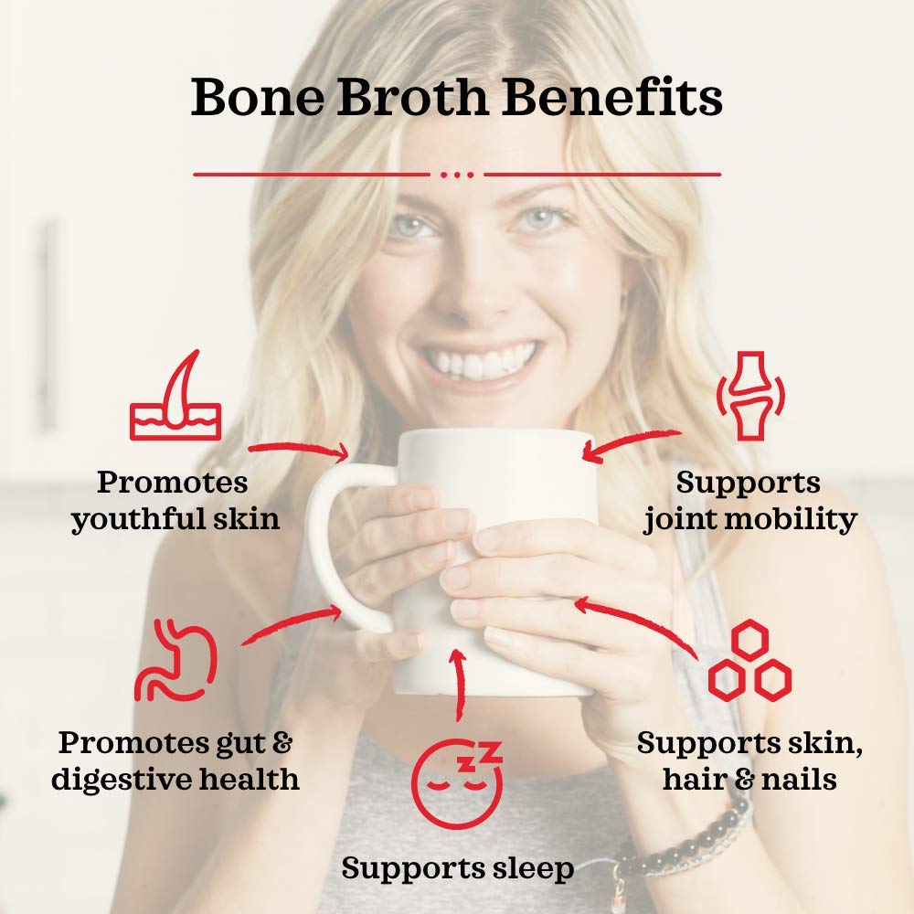 Kettle & Fire Beef & Chicken Bone Broth — 4-Pack | Keto, Paleo, Whole30 Approved