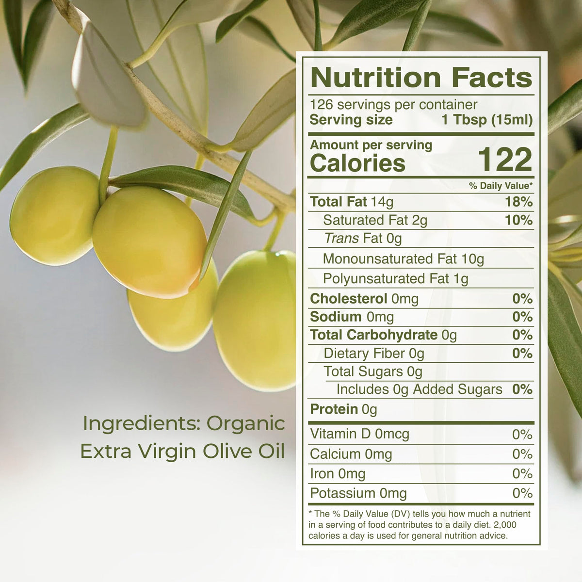 Kevala Extra Virgin Organic Olive Oil – Cold-Pressed, Unrefined, 64 oz | Kosher, Non-GMO