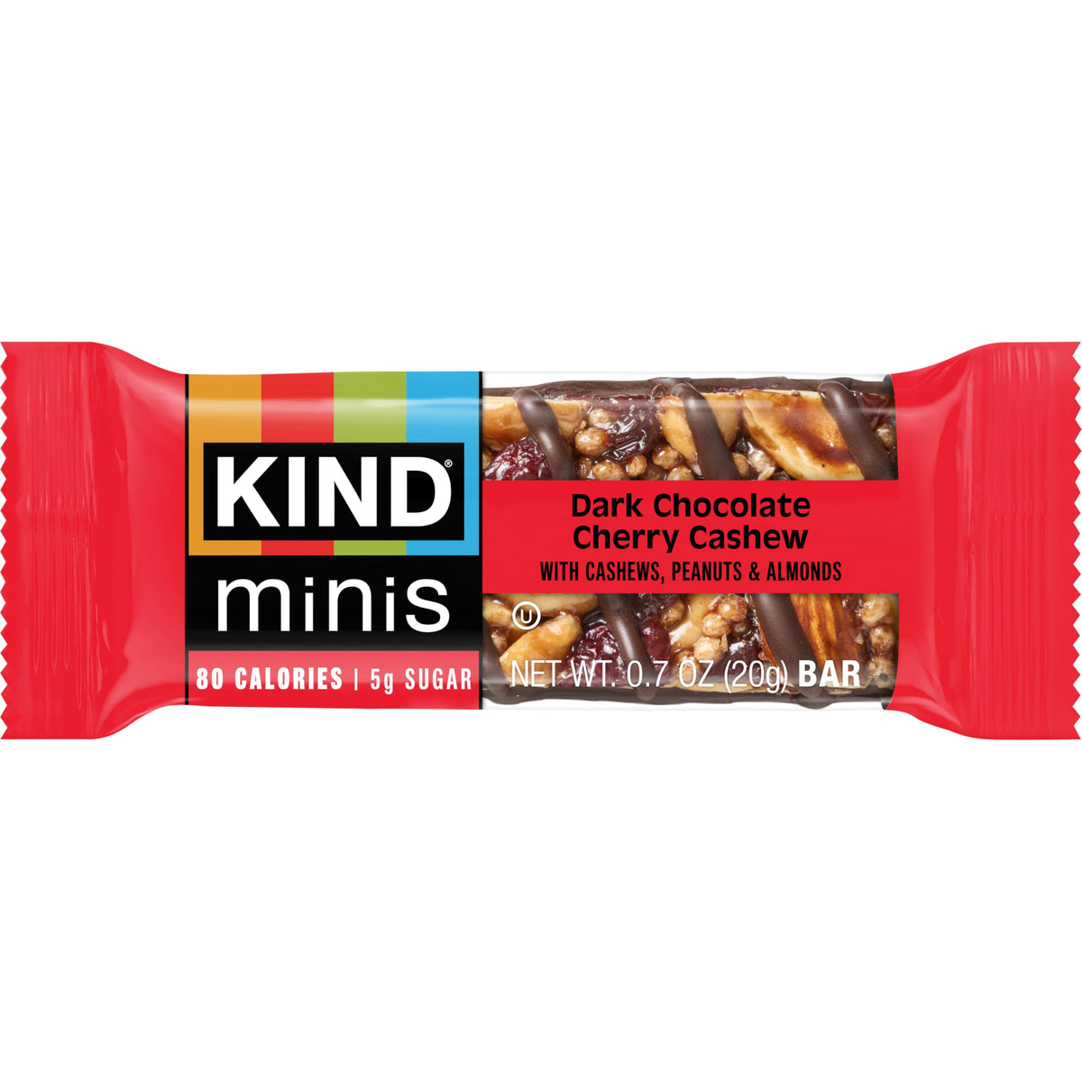 KIND Mini Snack Bars Variety Pack – Gluten Free, Low Sugar, Low Calorie, 30-Count (Dark Chocolate Nuts & Sea Salt; Caramel Almond & Sea Salt; Dark Chocolate Cherry Cashew)