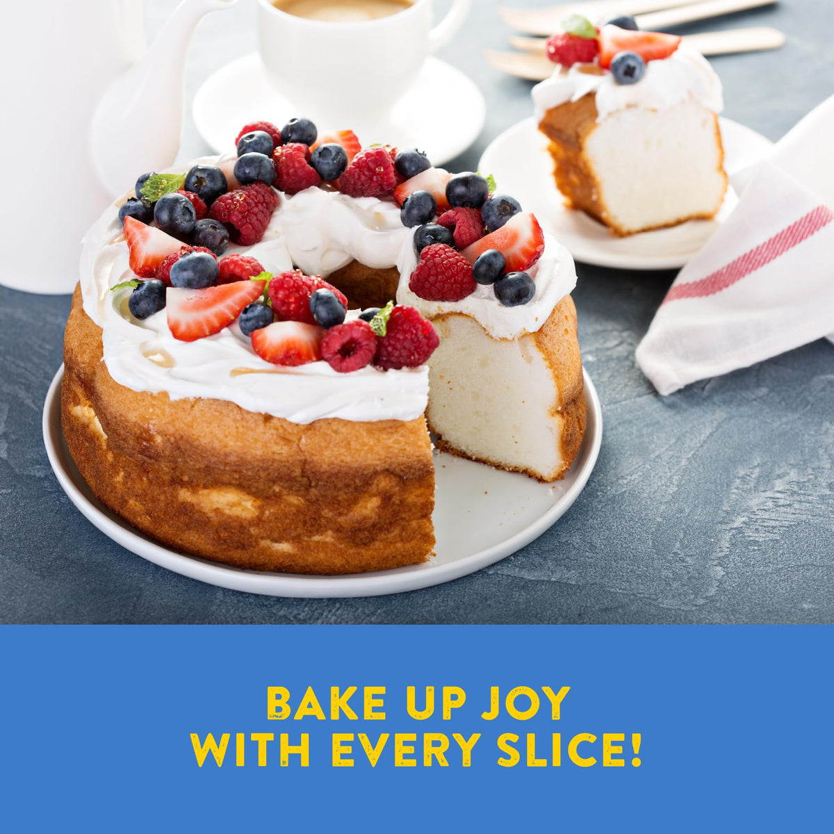 Kinnikinnick Gluten Free Angel Food Cake Mix – Pack of 3, Dairy Free, Kosher, Allergen Friendly