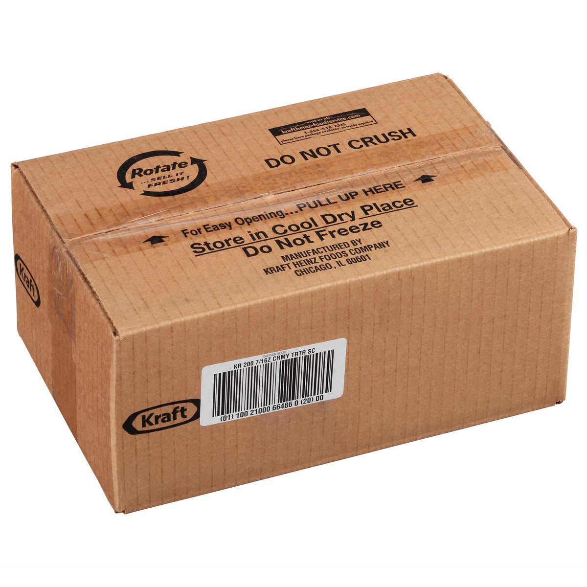 Kraft Creamy Tartar Sauce Packets – 0.44 oz Single Serve (Pack of 200)