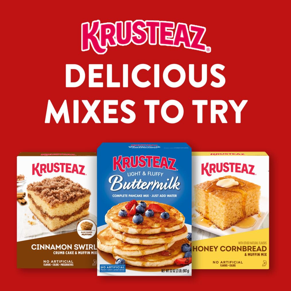Krusteaz Southern Cornbread & Muffin Mix – 11.5 oz Pack of 12