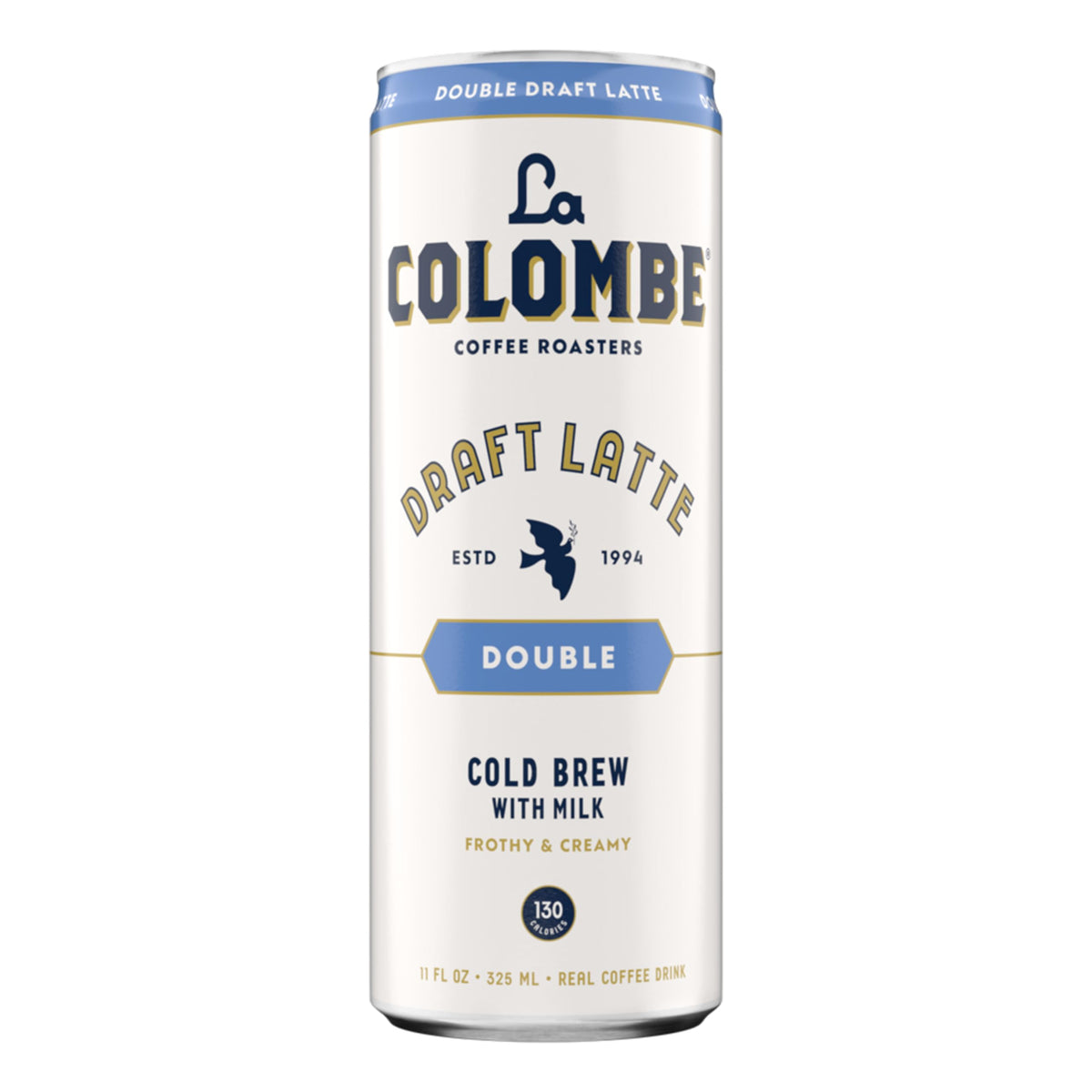 La Colombe Draft Latte — 11 fl oz Cans (Pack of 12) Ready-to-Drink Cold Brew Coffee