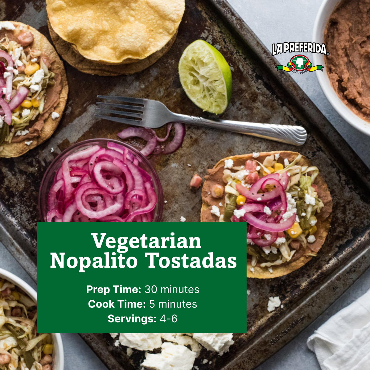 La Preferida Organic Refried Beans, 15 oz (Pack of 6) | Vegan & Kosher