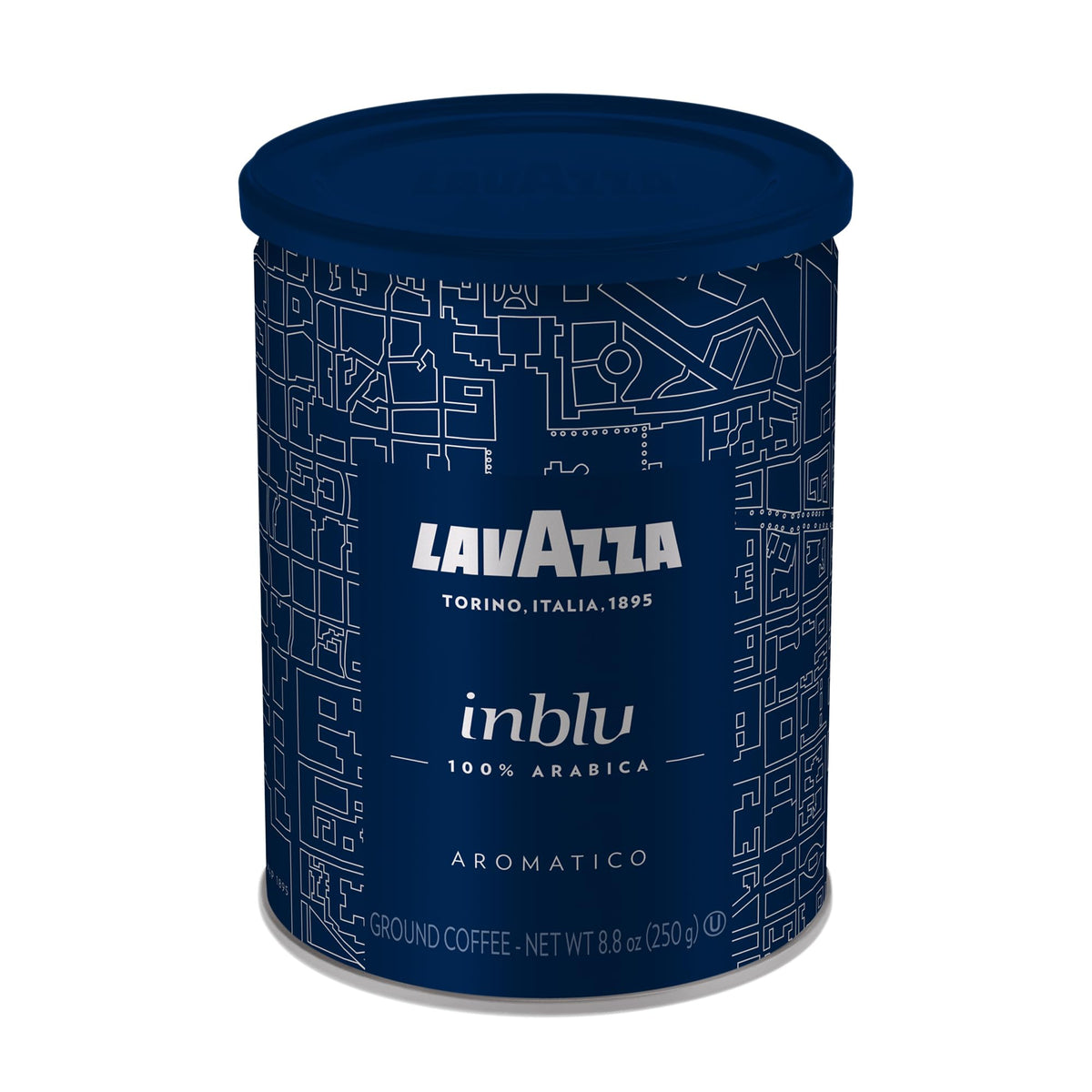 Lavazza in Blu Espresso Ground Coffee Blend – Medium Espresso Roast, 4 x 8.8 oz