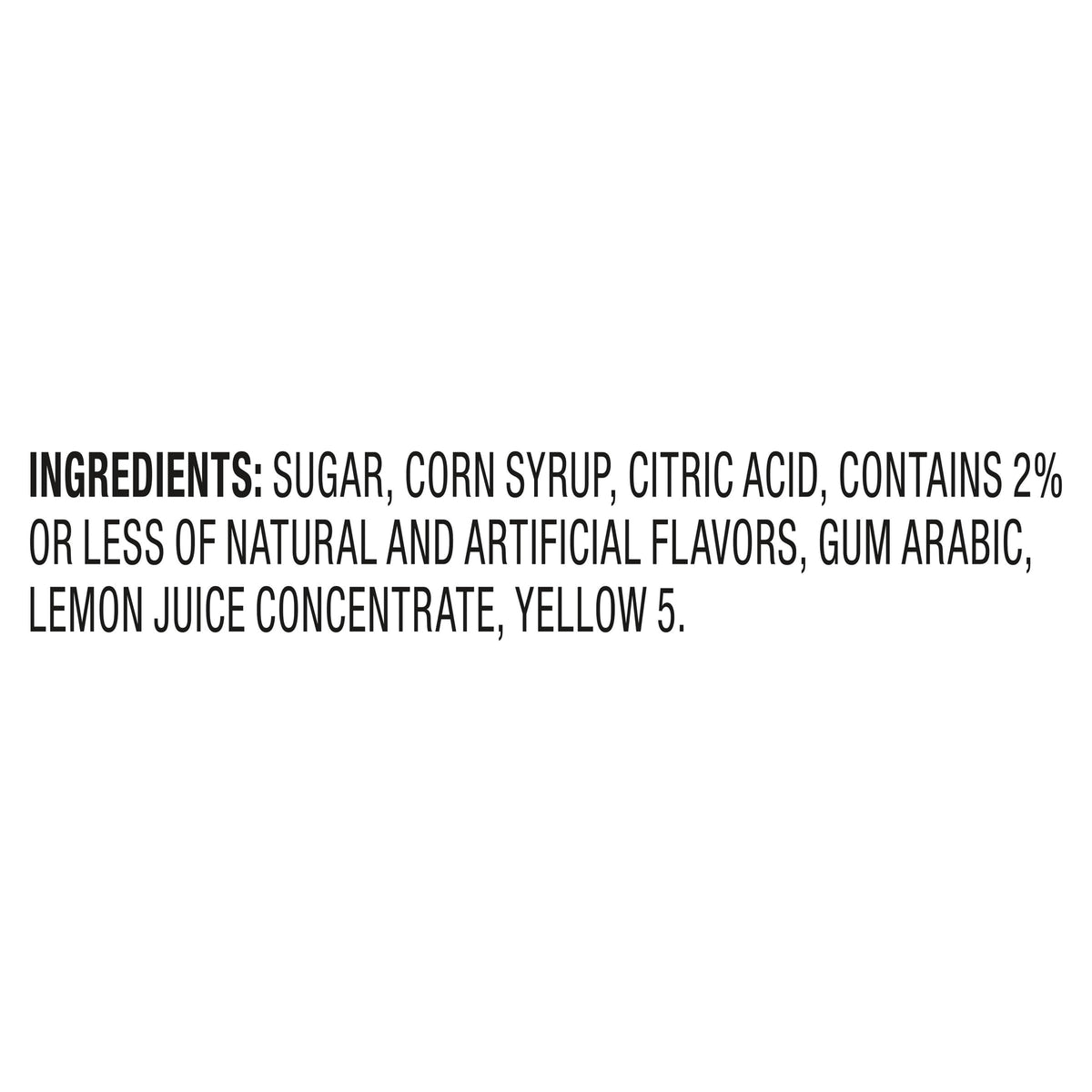 LEMONHEAD Hard Lemon Candy – 150 Count, Individually Wrapped Tub