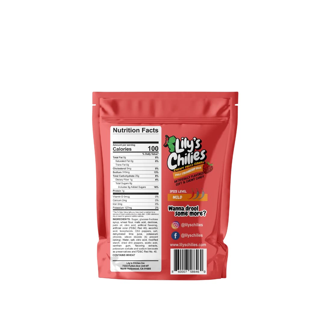 Lilys Chilies Sour & Chili Chewy Candy Variety Pack – 4 Flavors