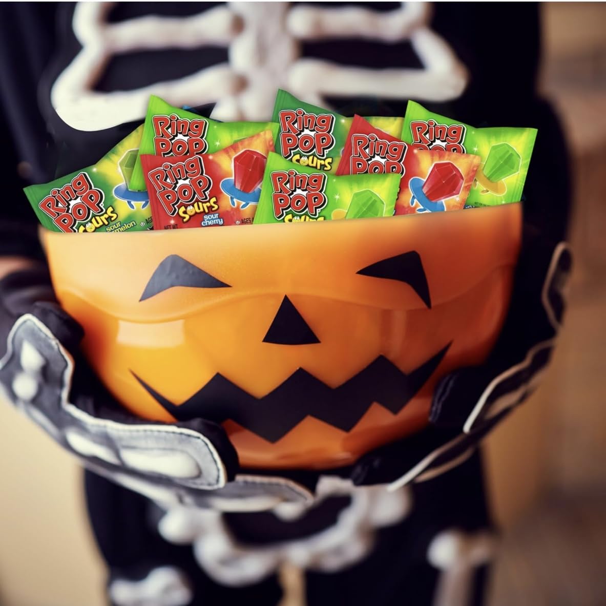 Ring Lollipops (40 Count) by MAJUU CONNECT – Assorted Fruity Flavors, Individually Wrapped