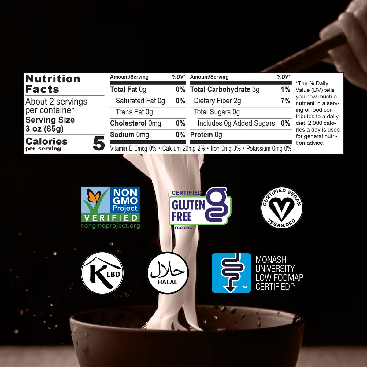Miracle Noodle Angel Hair Pasta - Plant-Based Shirataki Noodles, Gluten-Free, Keto, Low Calorie (Pack of 6)
