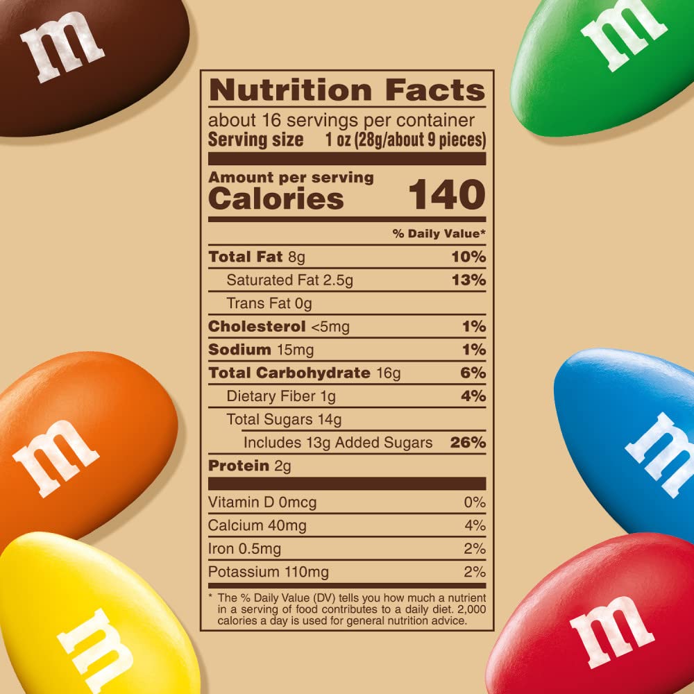 M&M'S Almond Milk Chocolate Candy – Sharing Size 8 x 8.6 oz