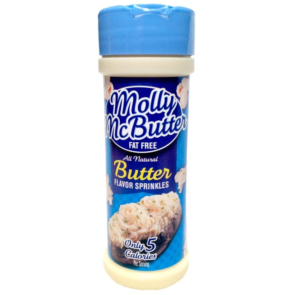 Molly McButter Fat Free Butter Flavor Sprinkles – 2oz Pack (6 Count)