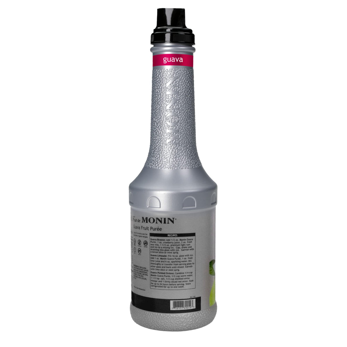 Monin Guava Purée – Juicy Guava Flavor, 1 Liter, Vegan, Non-GMO, Gluten-Free