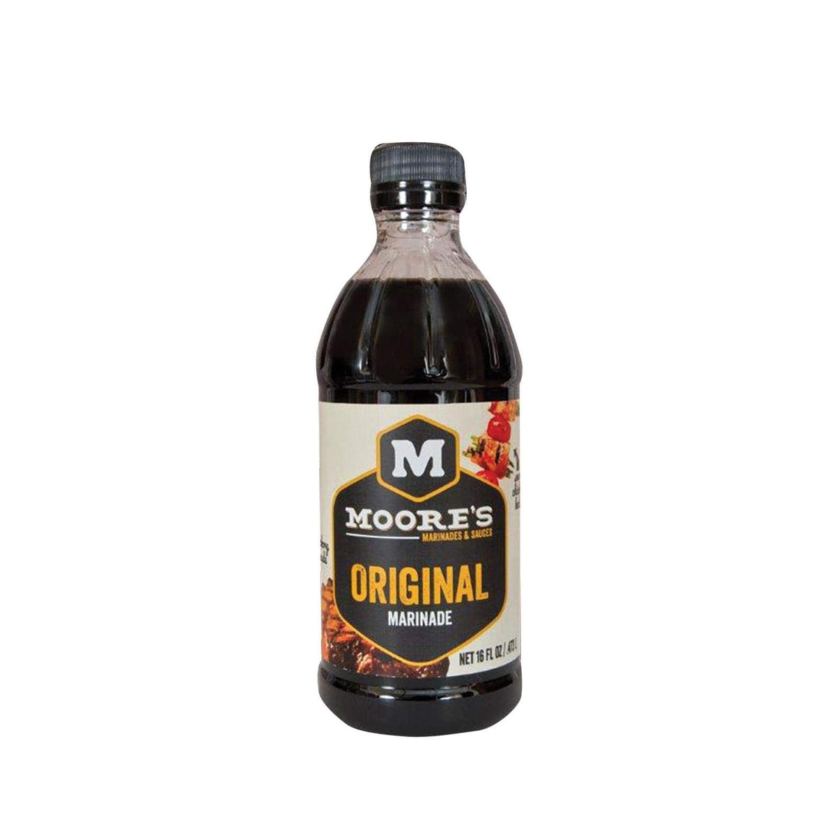 Moore's Original Marinade – 16-Ounce (Pack of 6) | Hickory Flavor