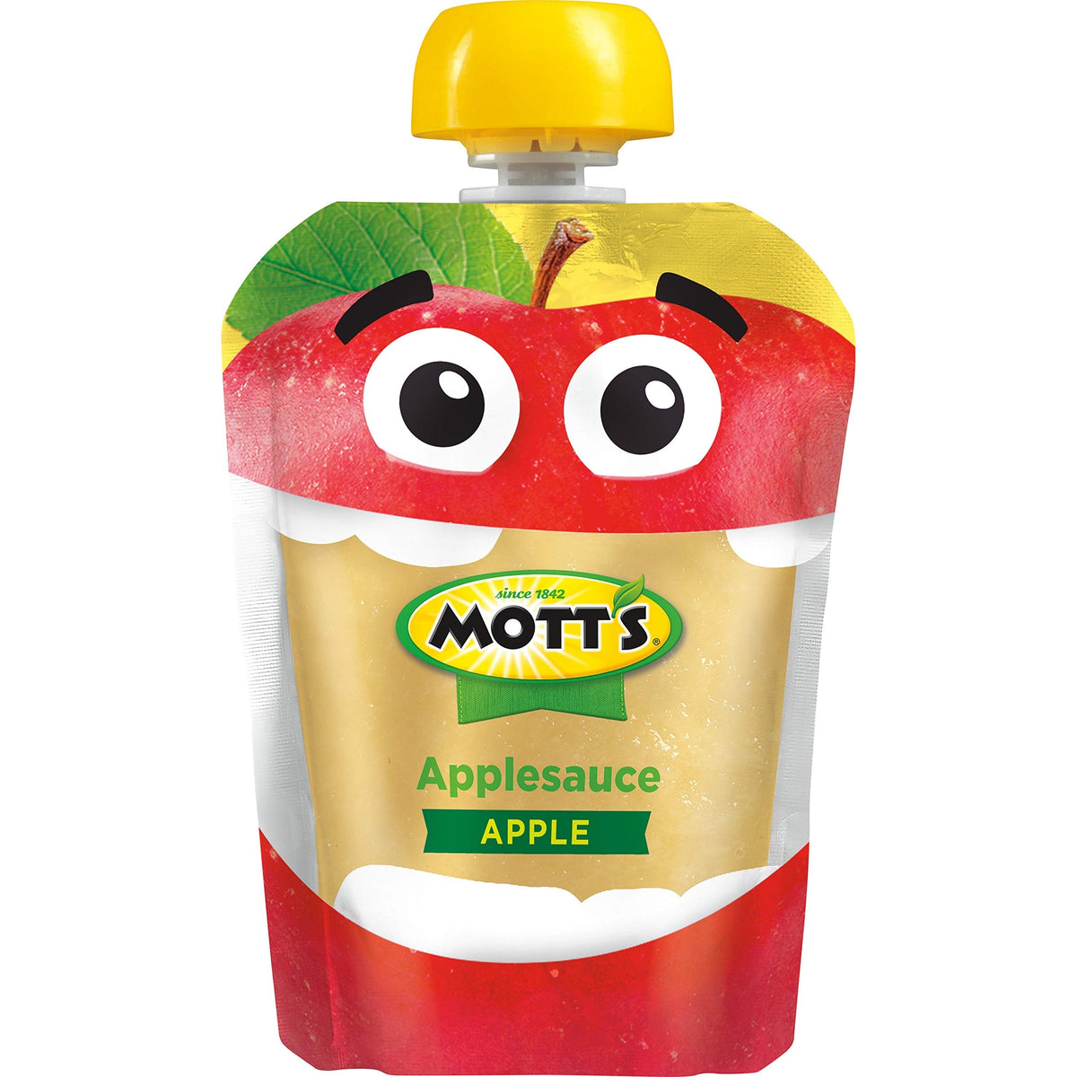 Mott's Original Applesauce Pouches 3.2 oz – 48 Count (4 Packs of 12) | No Artificial Flavors, Vitamin C