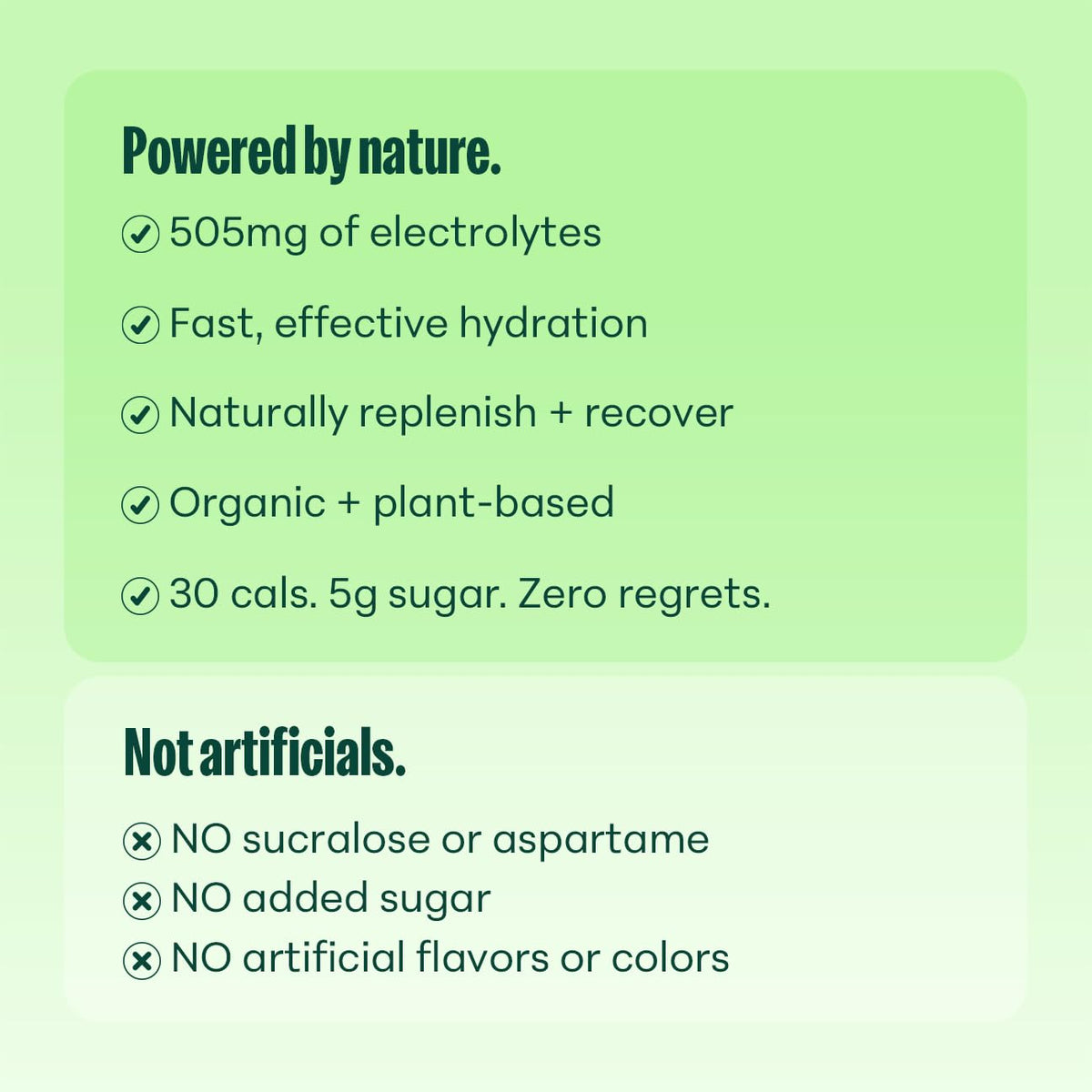 NOOMA Organic Electrolyte Sports Drink – Chocolate Mint, 16.9oz, 12-Pack