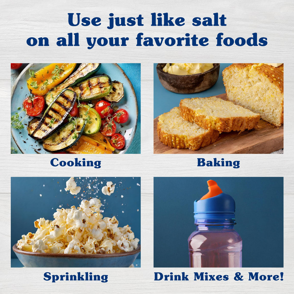 Nu-Salt Sodium-Free Salt Substitute with Potassium Chloride | Vegan, Kosher Parve, 3oz Shaker (Pack of 12) for Fries, Popcorn, Chips & Pretzels