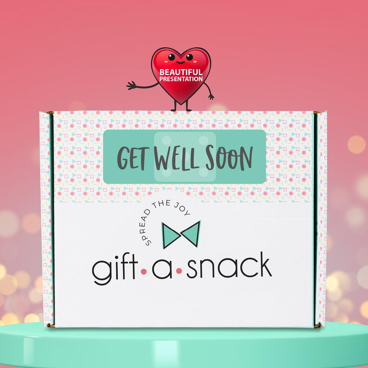 Nut Cravings Gift A Snack Get Well Soon Snack Box - 60 Count Variety Pack + Greeting Card