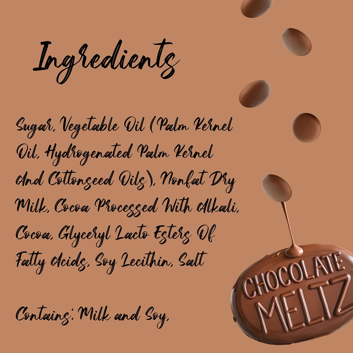 OBELYS Cocoa Dark Chocolate Melts - 5 lb Bag for Dipping, Molding & Baking