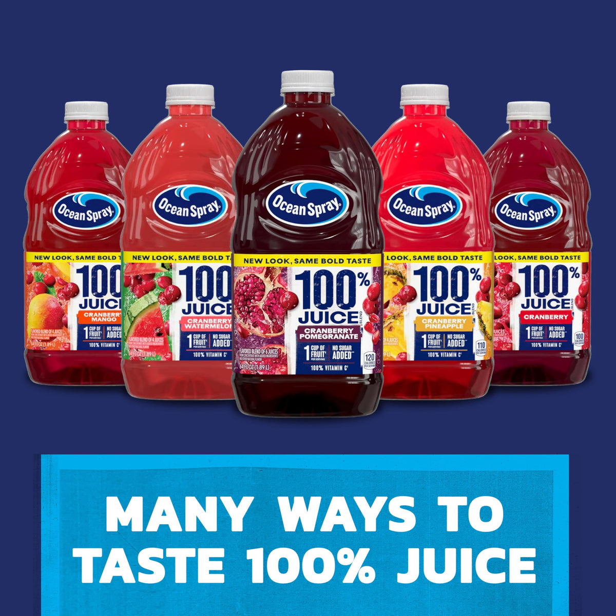 Ocean Spray 100% Grapefruit Juice, 60 oz – Pack of 8