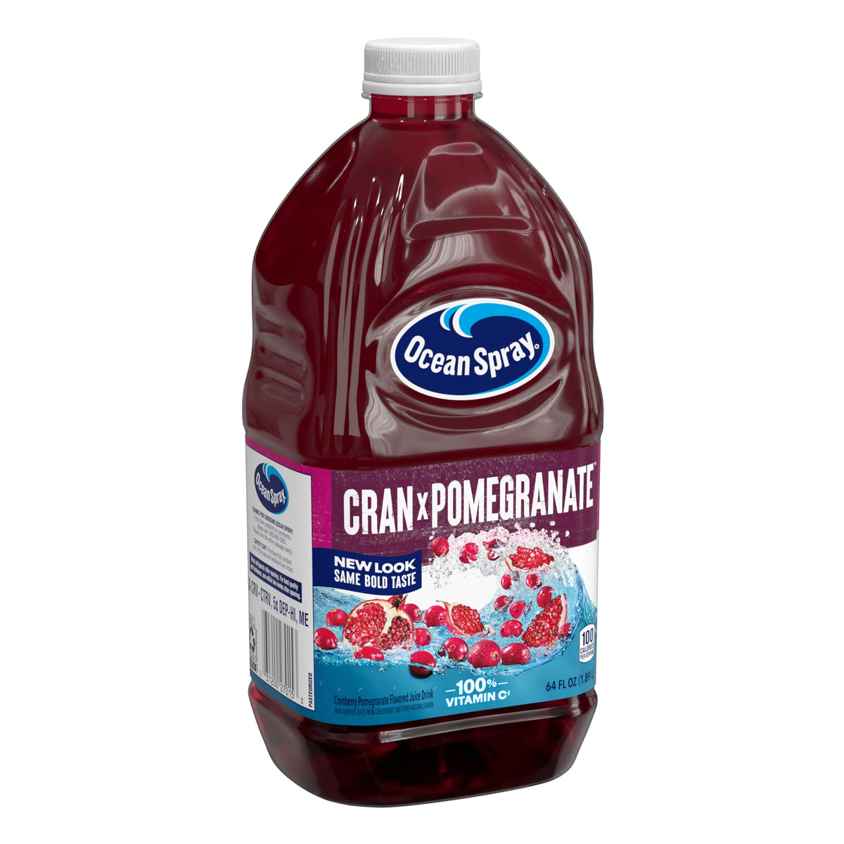 Ocean Spray Cran-Pomegranate Diet Cranberry Juice Drink, 64 oz Bottle (Pack of 8)