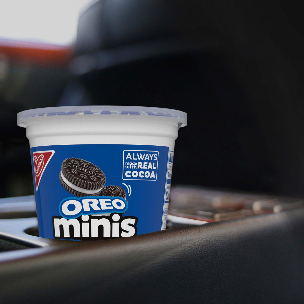 OREO Minis Chocolate Sandwich Cookies - 12 Snack Cups, 3.5 oz Each