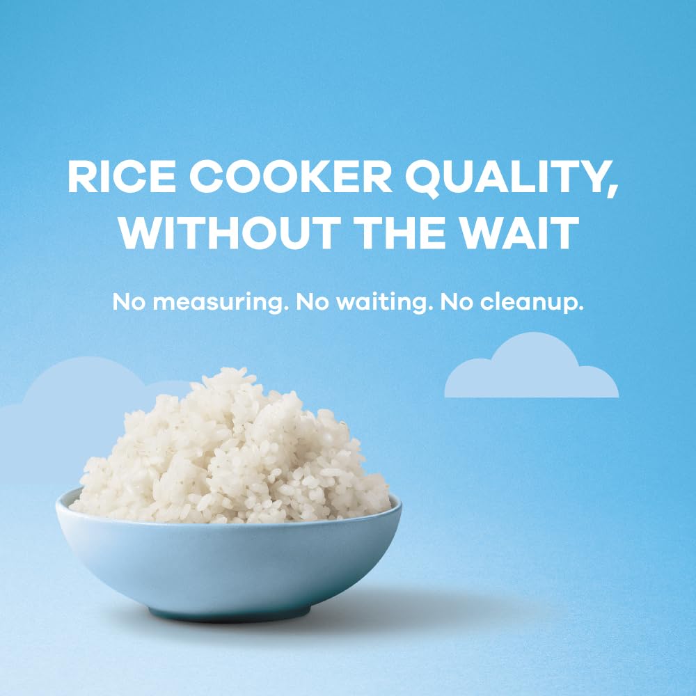 OTOKI Korean Cooked White Rice – Fluffy in 2 Minutes, Gluten-Free 12-Pack Microwave Bowls