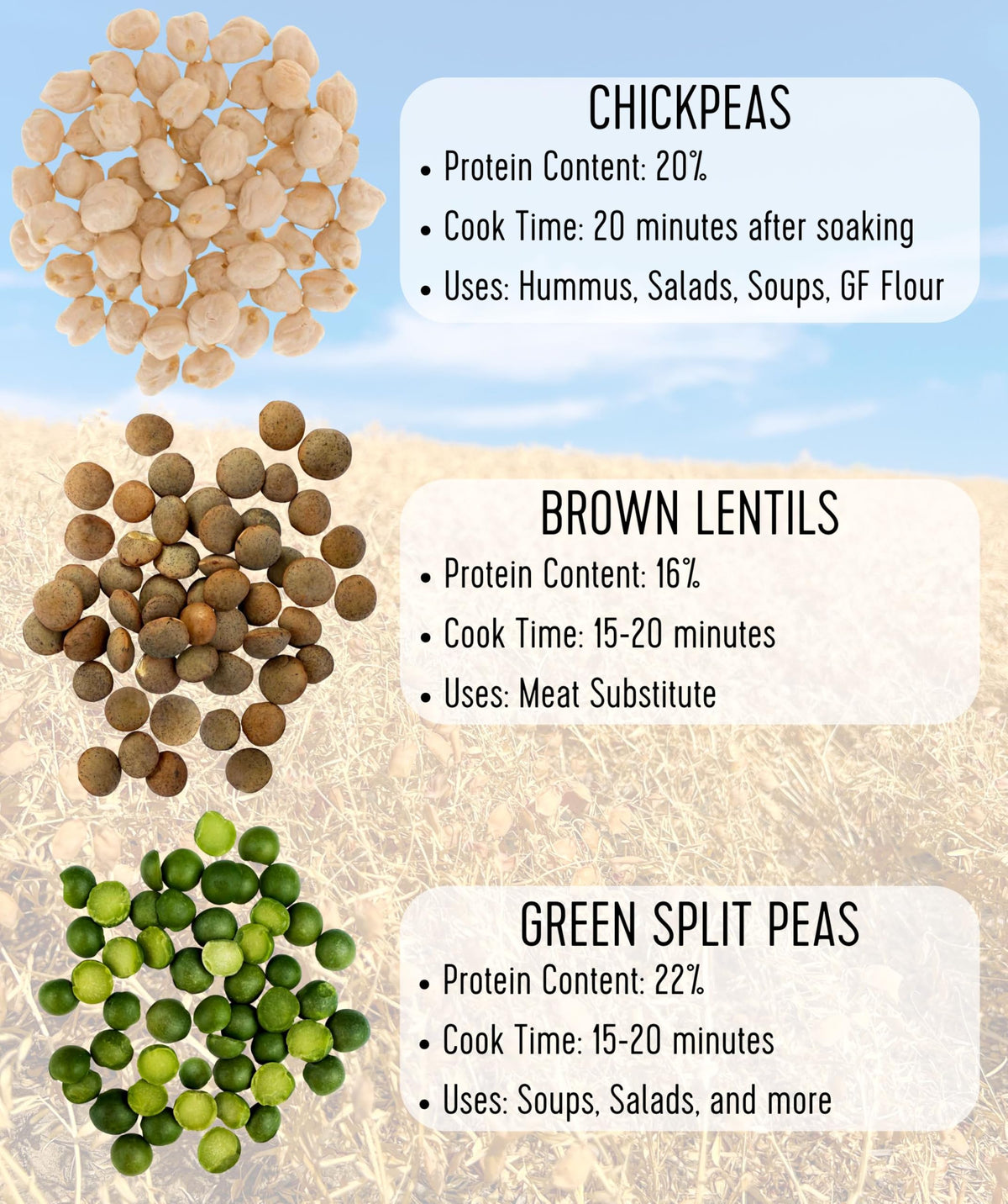 Palouse Brand Green Split Peas – Glyphosate Residue Free, 5 lb, Non-GMO, Kosher