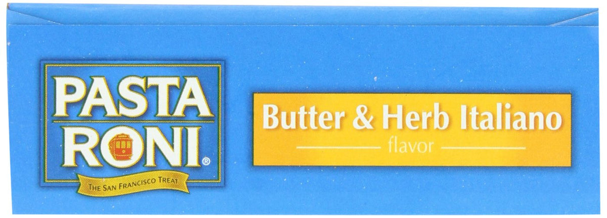 Pasta Roni Butter & Herb Italiano Rigatoni Mix – 5.5 oz Pack of 12 | Quick Family Pasta
