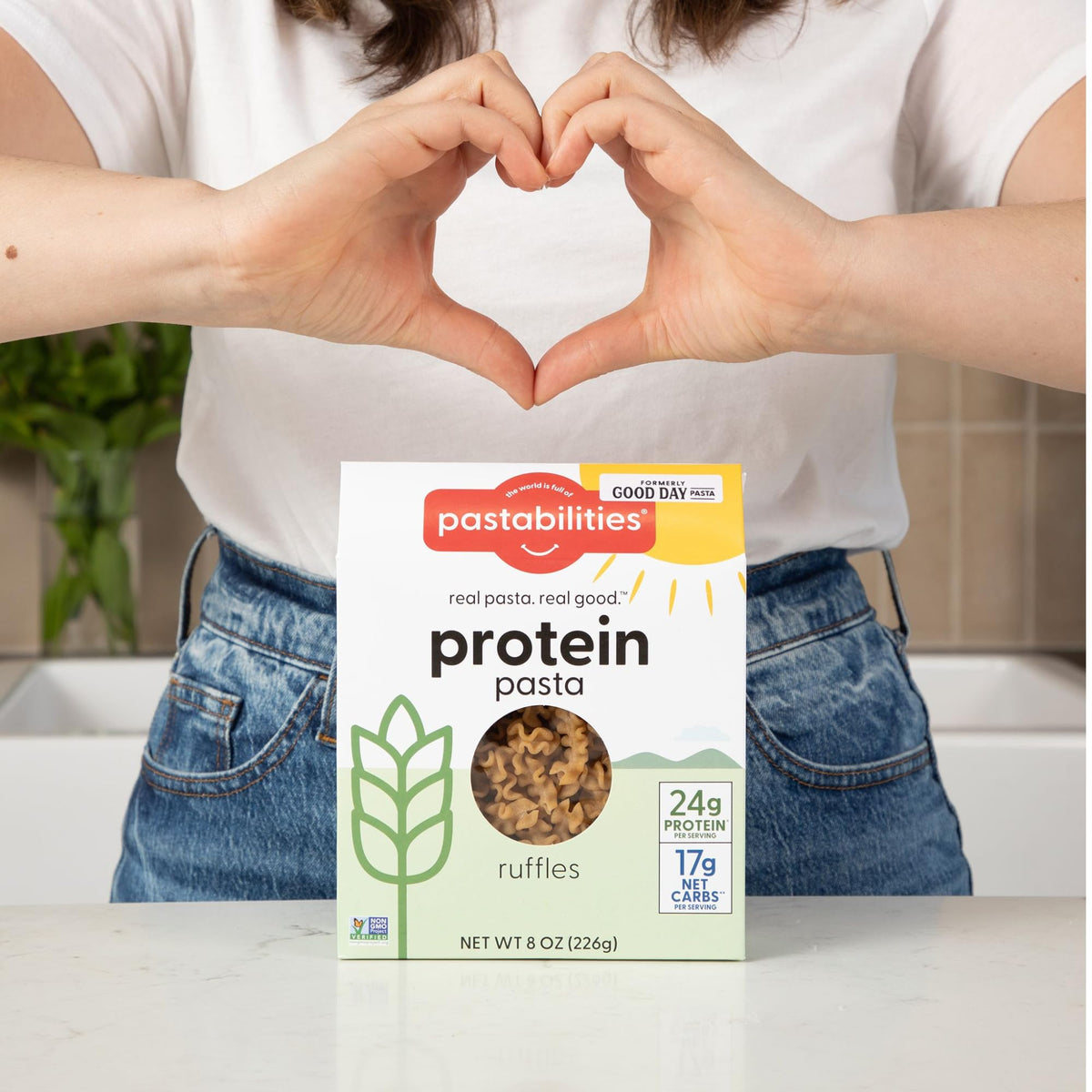 Pastabilities Protein Pasta - 24g Protein, 17g Net Carbs, Keto & Vegan Friendly