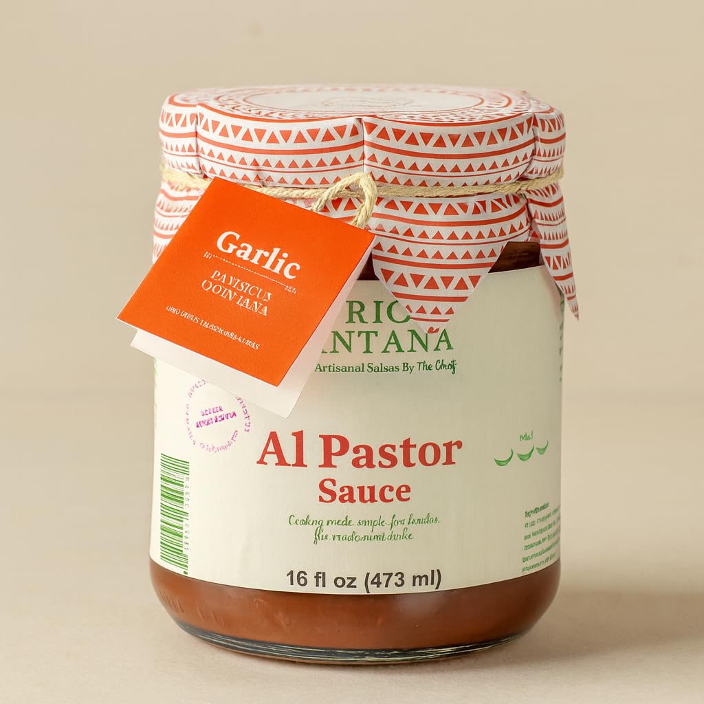 Patricia Quintana Al Pastor Sauce - Authentic Artisanal Mexican Marinade for Tacos, Burgers & Chicken (2 Jars, 16 oz)