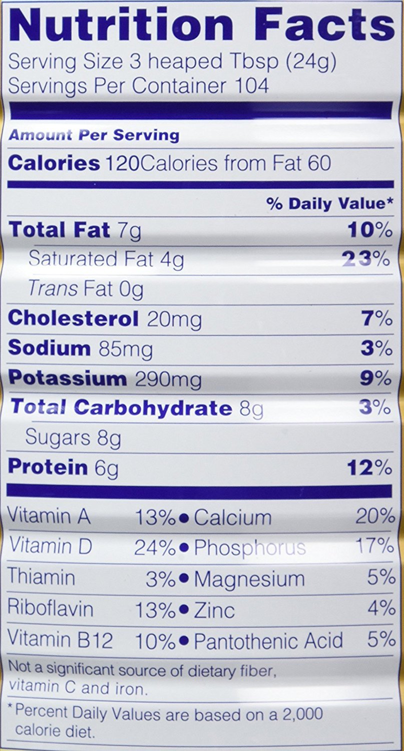 Peak Dry Whole Milk Powder 2500 g – Instant Dissolving Milk, 3.5% Fat, Premium Holland Quality