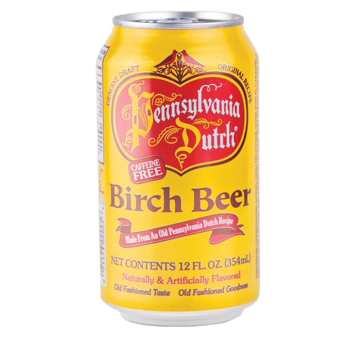 Pennsylvania Dutch Birch Beer, 12 oz Can Pack (12 Count) | Classic Birch Soda