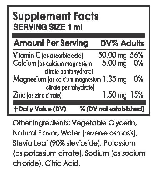 Pure Inventions Water Enhancer Drops – Vitamin C Electrolyte Hydration, Black Cherry, 30 Servings