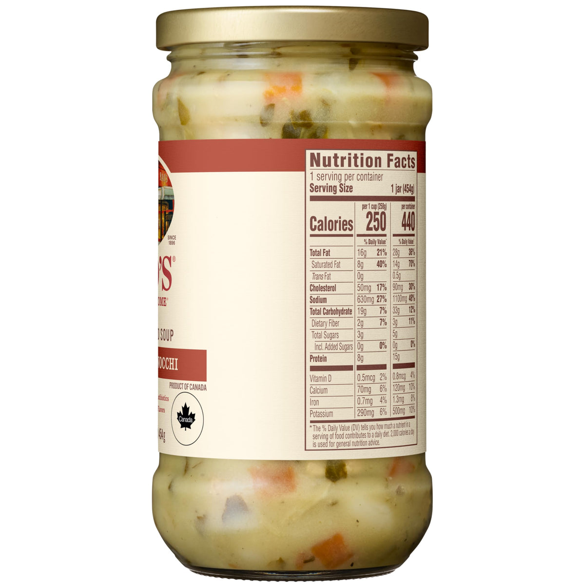 Rao's Made For Home Chicken & Gnocchi Soup, 16 oz – Pack of 6