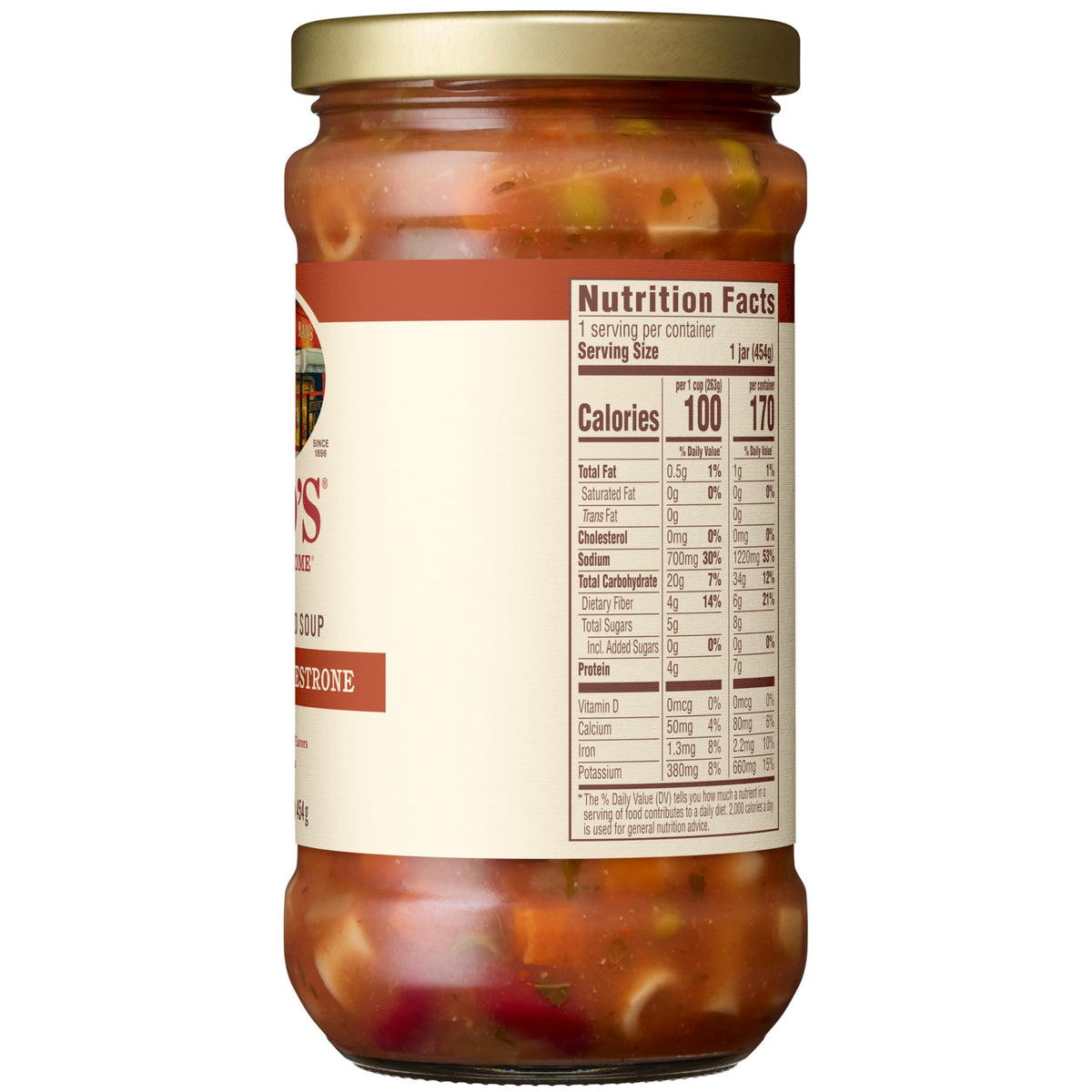 Rao’s Made For Home Vegetable Minestrone Soup – 6x16 oz