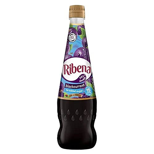 Ribena Blackcurrant No Added Sugar Squash – 850ml (2 Pack)