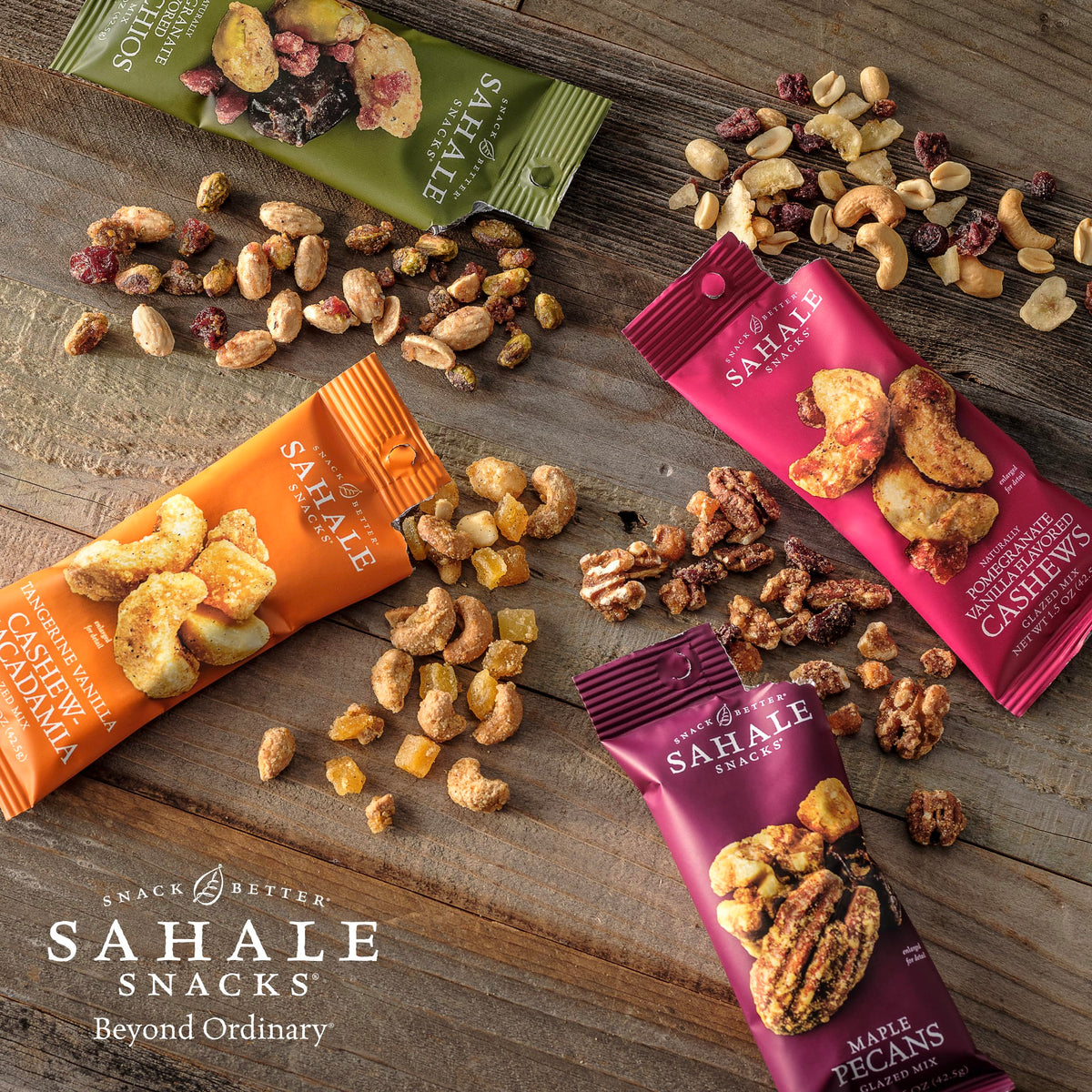 Berry Macaroon Almond Trail Mix by Sahale Snacks – 1.5 oz Grab & Go Bag, 18 Pack | Non-GMO, Kosher, Gluten-Free