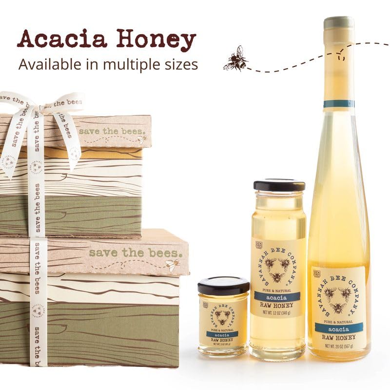 Savannah Bee Company Honey - Pure, Natural, Raw Georgia Honey