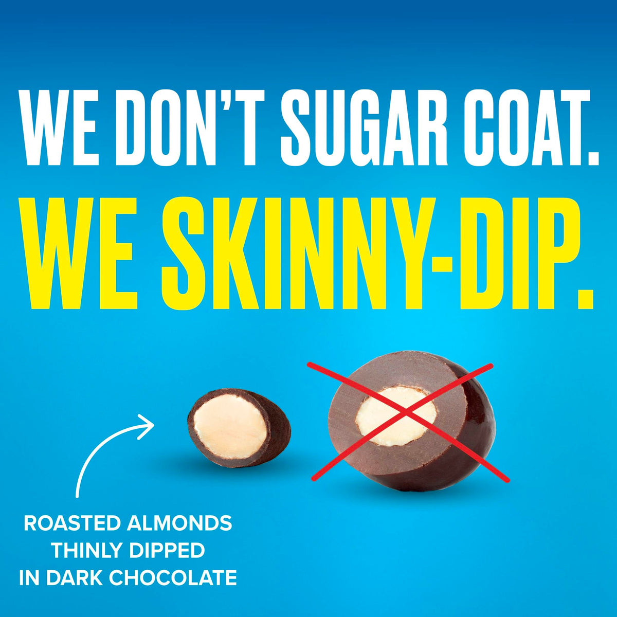 SkinnyDipped Snack Attack Minis Almond Variety Pack – Gluten-Free, Plant Protein, Pack of 25 (0.46 oz each)