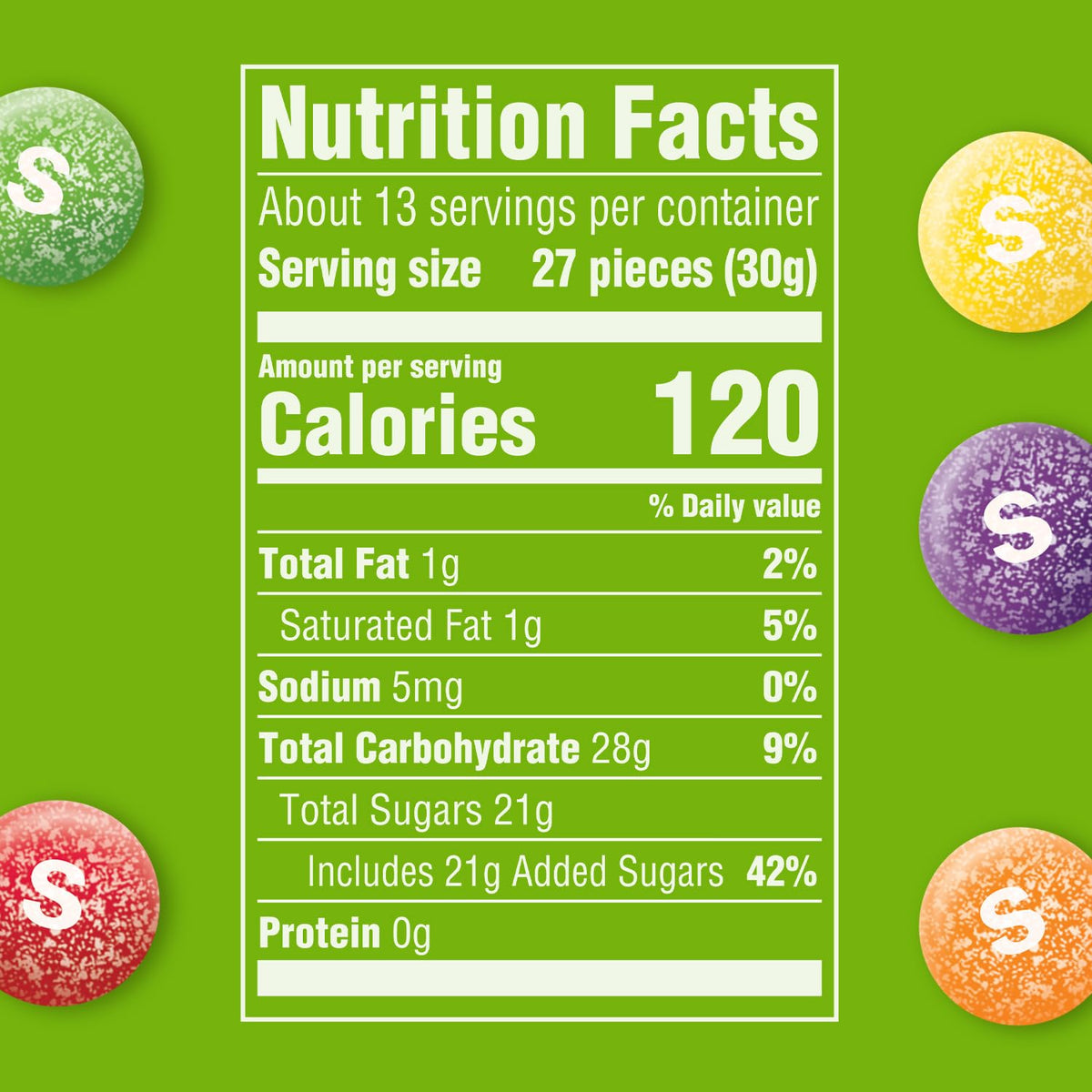 SKITTLES Sour Chewy Candy – Bulk 6-Pack Sharing Size, 13.7 oz Each | Five Tangy Flavors